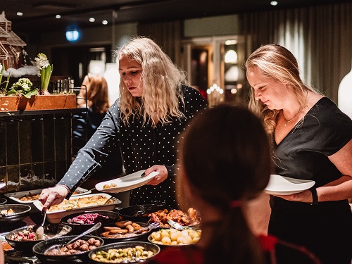 Julbordskväll på Hotell Kristina