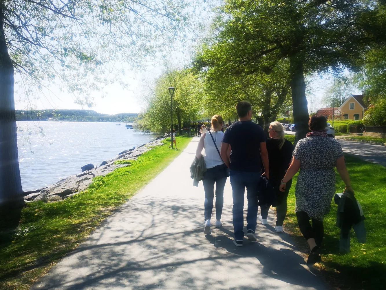 Konferens med walk and talk längs strandpromenaden Sigtuna