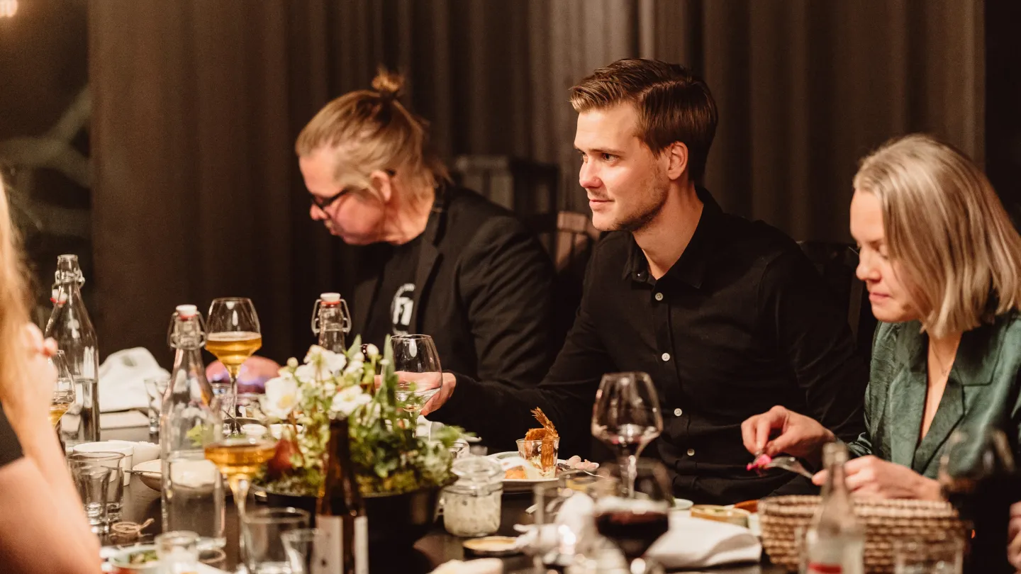 Julbord i Chambre Separée