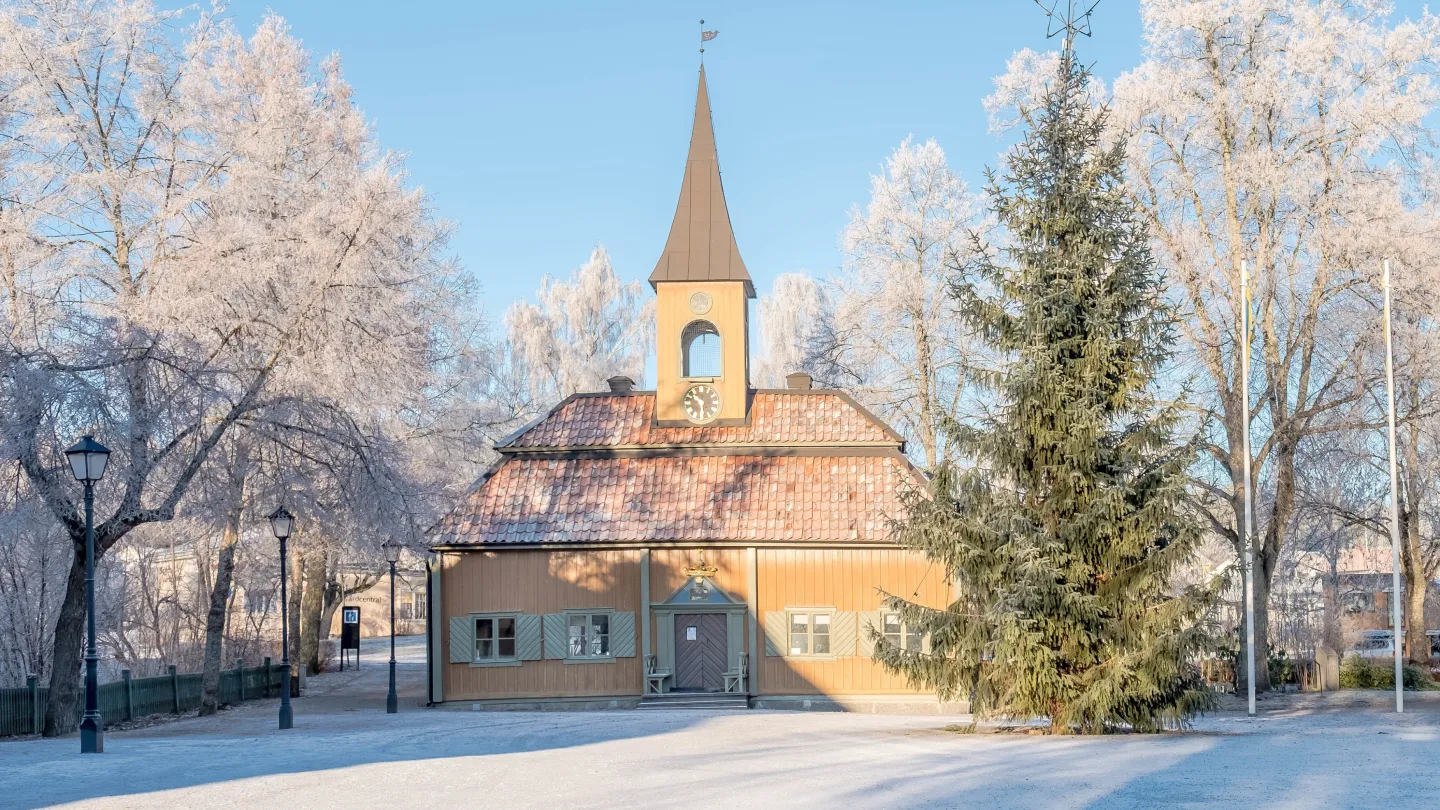 Sigtuna Rådhus vintertid